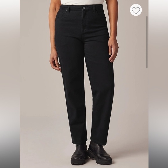 Hudson | North | Black | Wide | Straight Leg Crop | Denim | Jeans | Size 6 - Picture 3 of 16